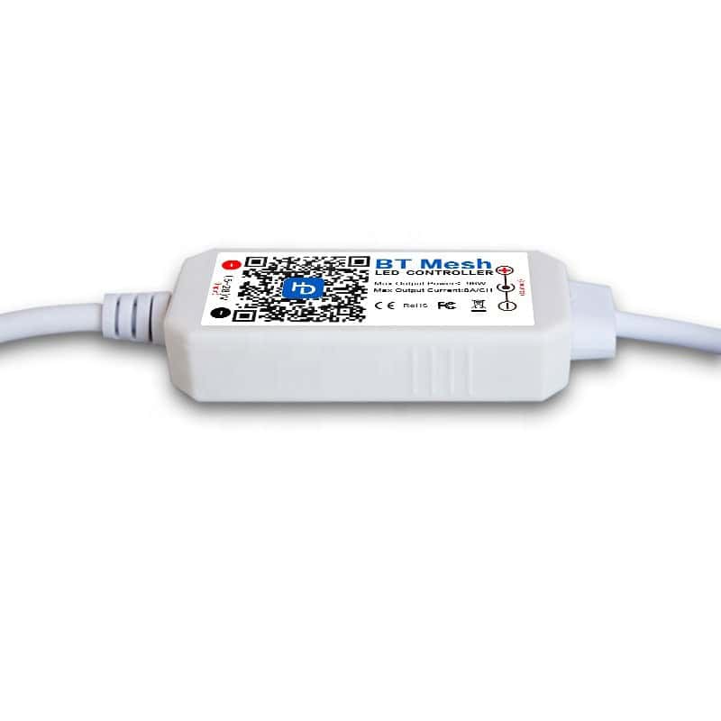 Bluetooth Dimmer Controller for Single Color LED Strip Tape - Image 2