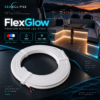 FlexGlow RBW marine LED strip light